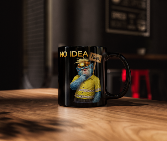 No Idea Moot Mug White