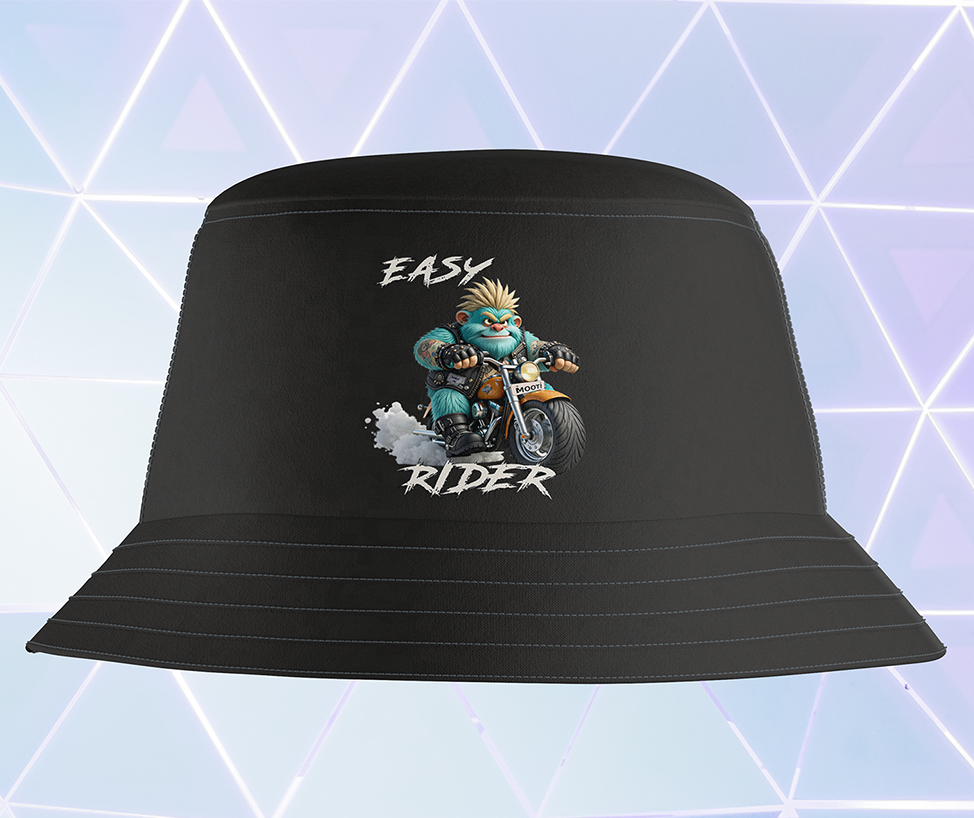 Easy Rider Moot Bucket Hat - Black