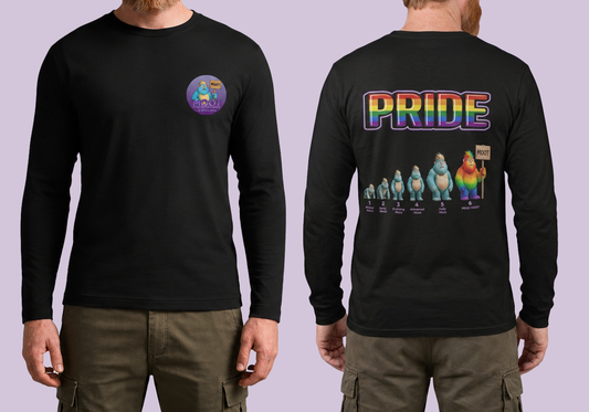 Evolution Moot Long Sleeve Black T-Shirt