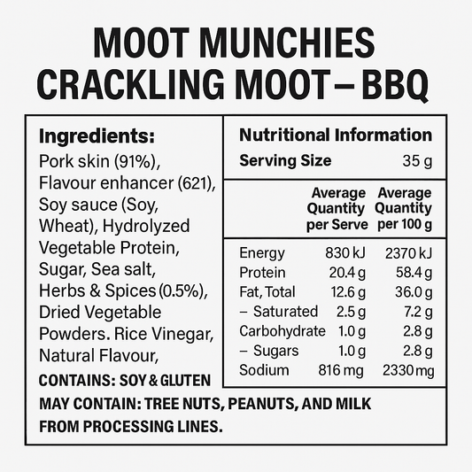 Crackling Moot - BBQ