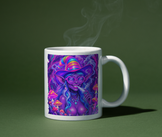 Festival Witch Mug White