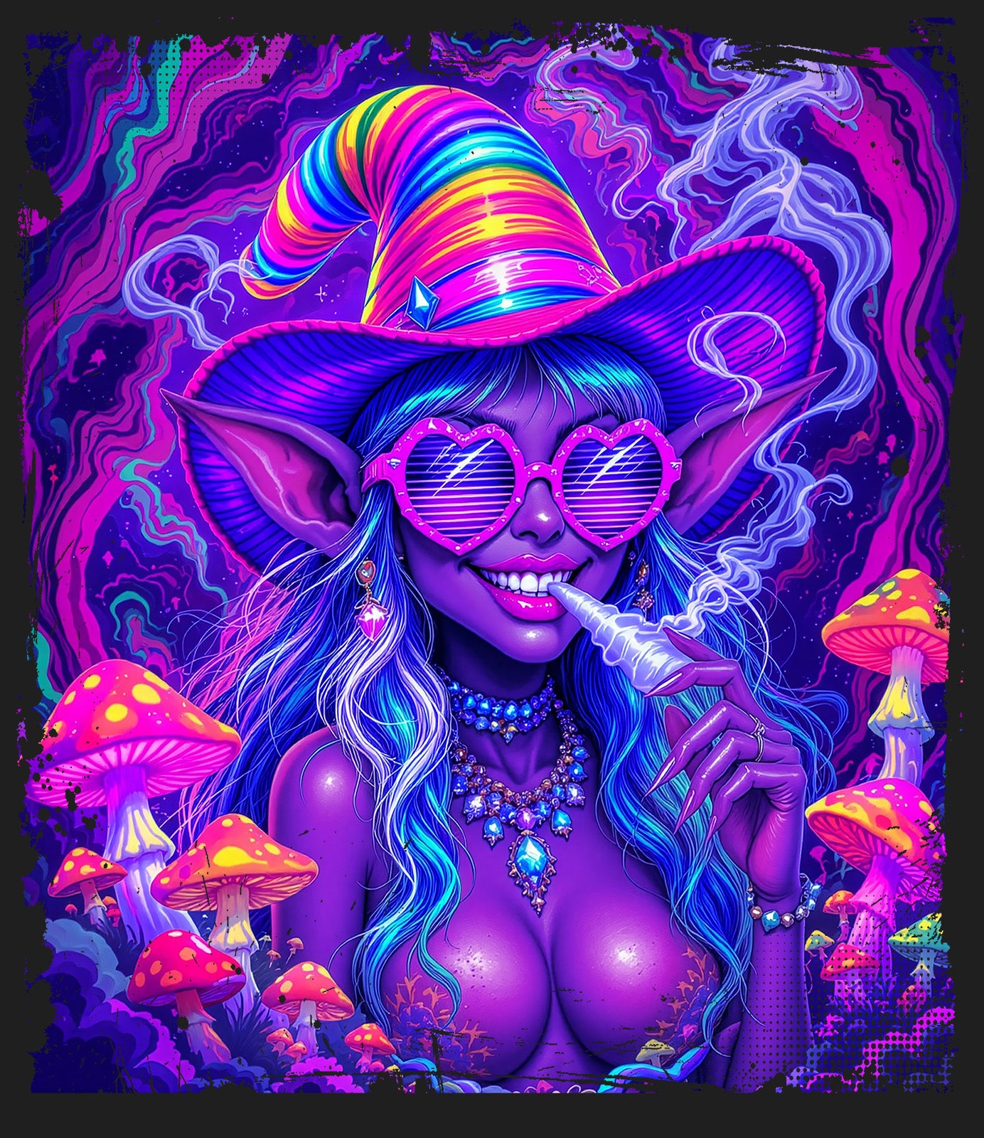 Festival Witch Black T-Shirt