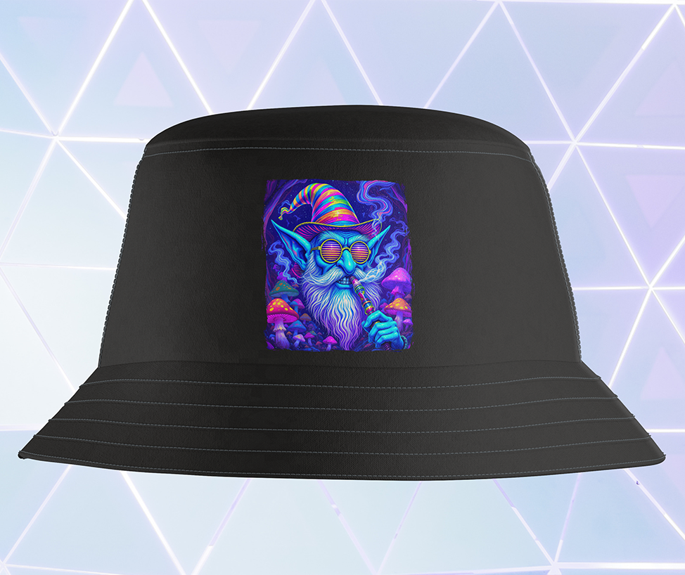 Festival Wizard Bucket Hat - Black