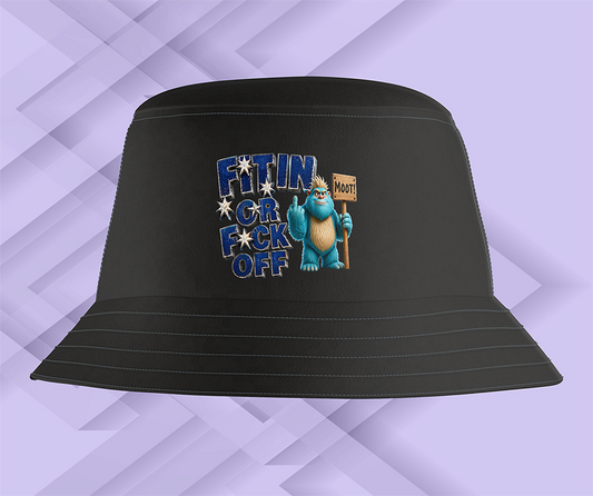 Fit In Bucket Hat - Black