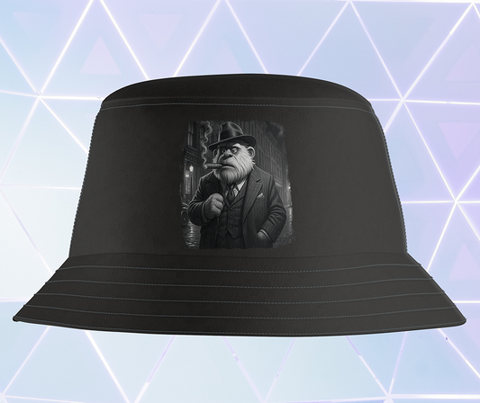 Gangster (Noir) Moot Bucket Hat - Black