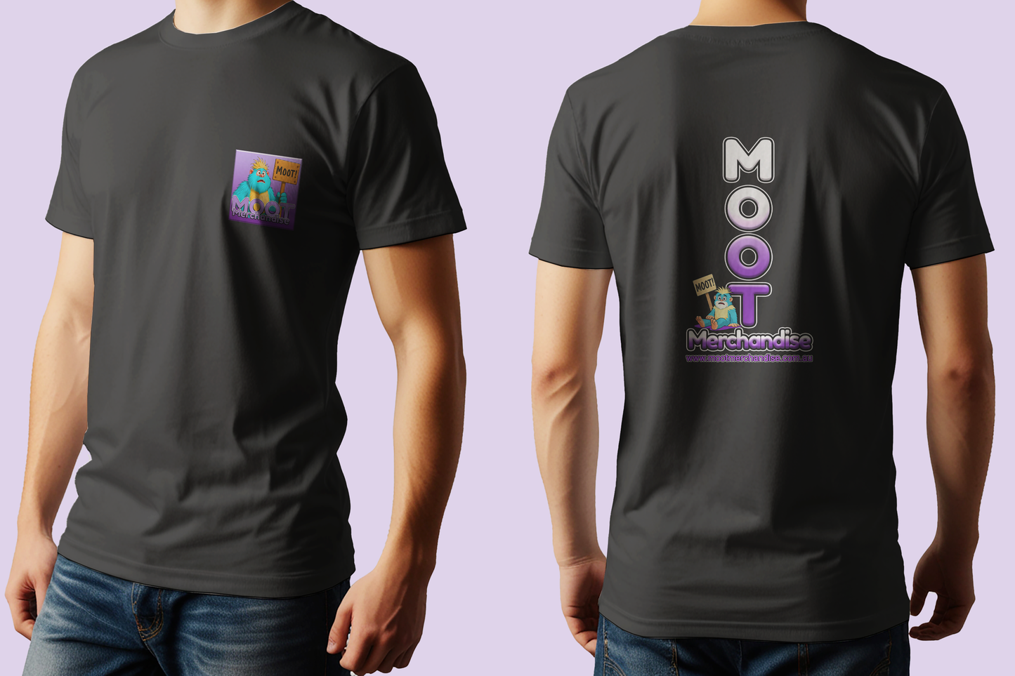 Moot Logo T-Shirt Black