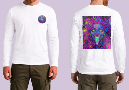 Festival Queen Long Sleeve Black T-Shirt