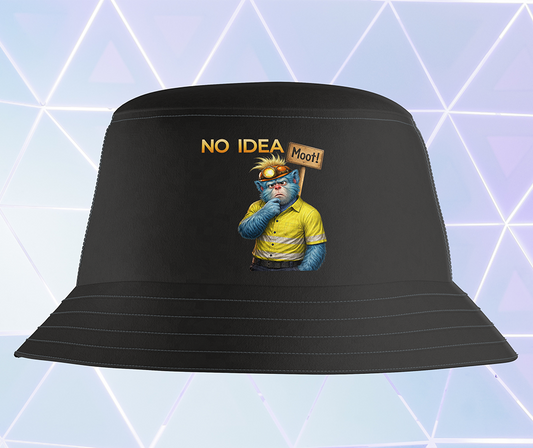 No Idea Moot Bucket Hat - Black