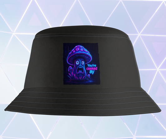 You're Cooked Ay Moot Bucket Hat - Black