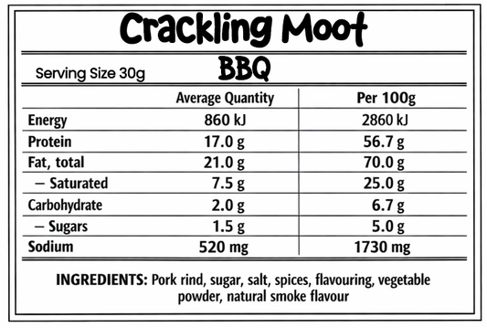 Crackling Moot - BBQ