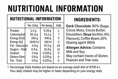 Moot Buzz Beans Dark Choc