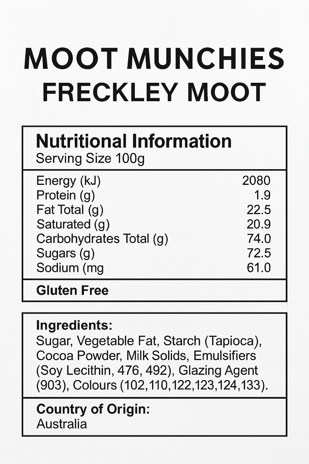 Freckley Moot