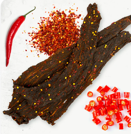 Dry Cow Moot - Beef Jerky - Chilli