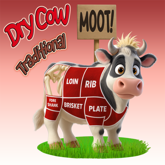 Dry Cow Moot - Beef Jerky - Traditional
