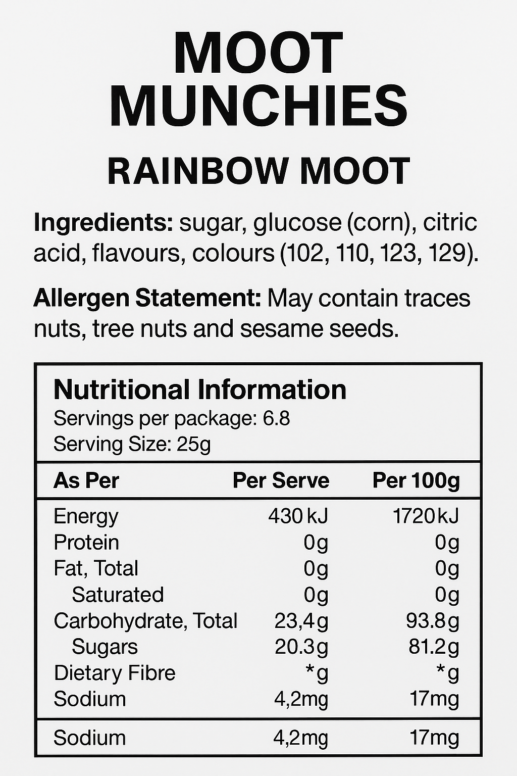 Rainbow Moot Rocks